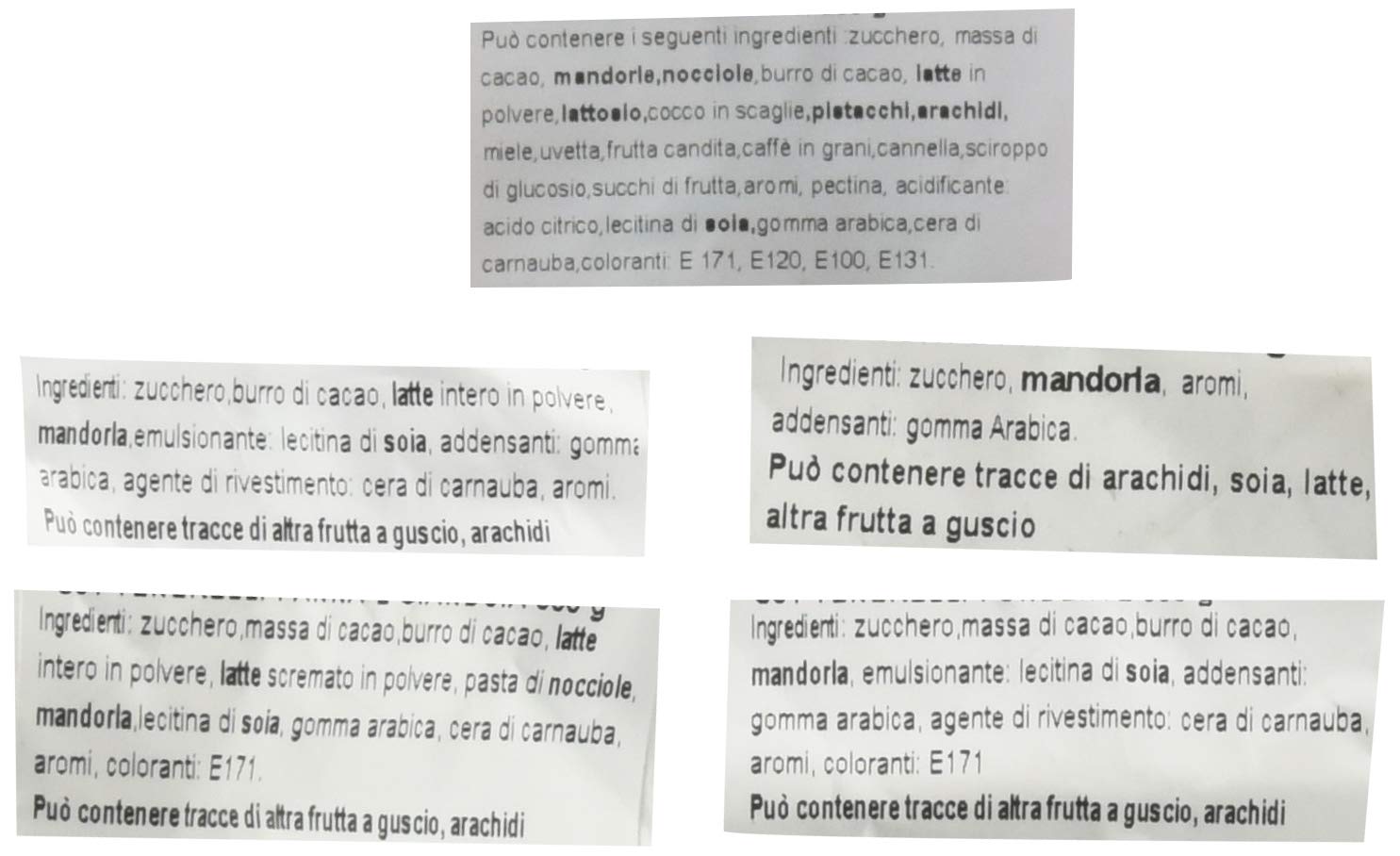 Confetti Pelino Sulmona dal 1783 Confettata Mista - 5000 g