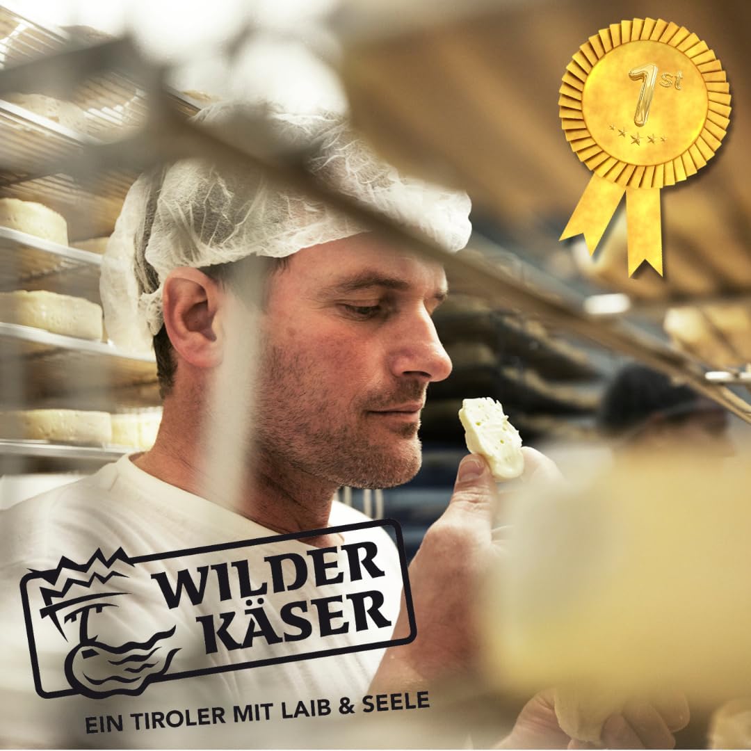 Tiroler Bauernstandl® Camembert Probierpaket | 3 Käse am Stück | Sahne Frischkäse für Käseplatte und Käsefondue | Idealer Käse als Geschenk