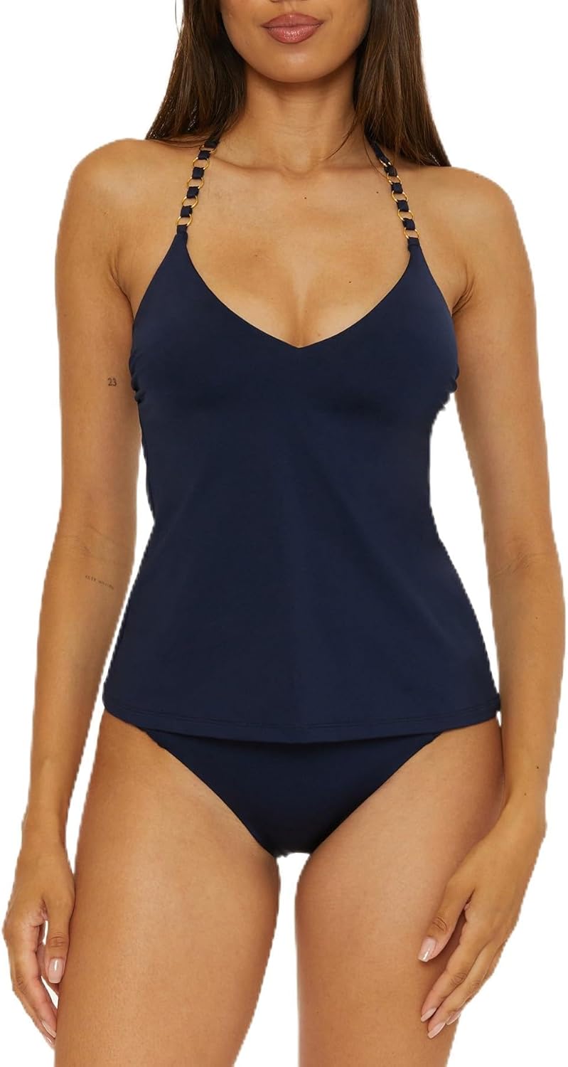 Trina Turk Women's Monaco Ring Tankini, Casual, Swimsuit Tops