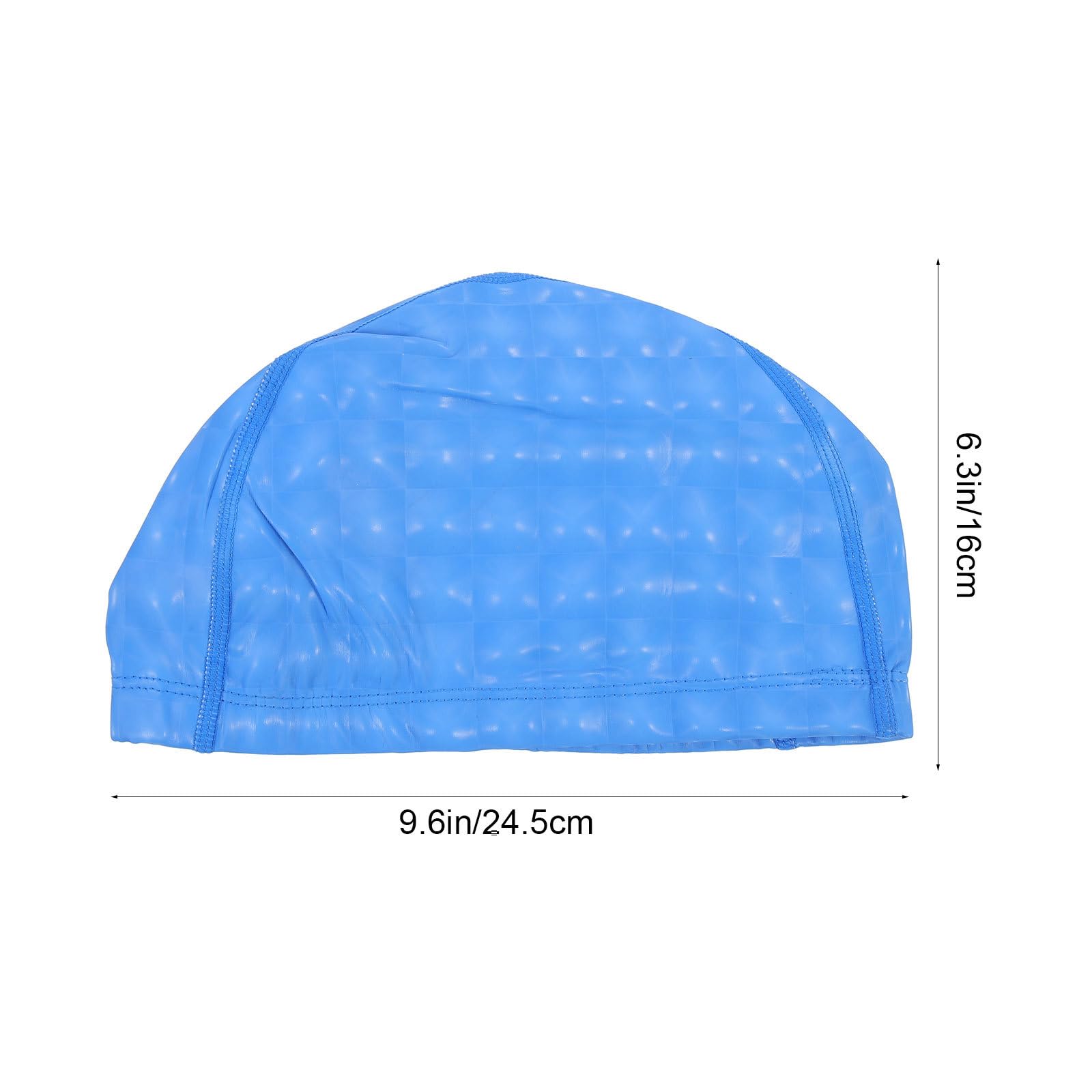 Abaodam Unisex Long Hair Swim Cap Waterproof Comfortable for Long Use Hair Protective Hat