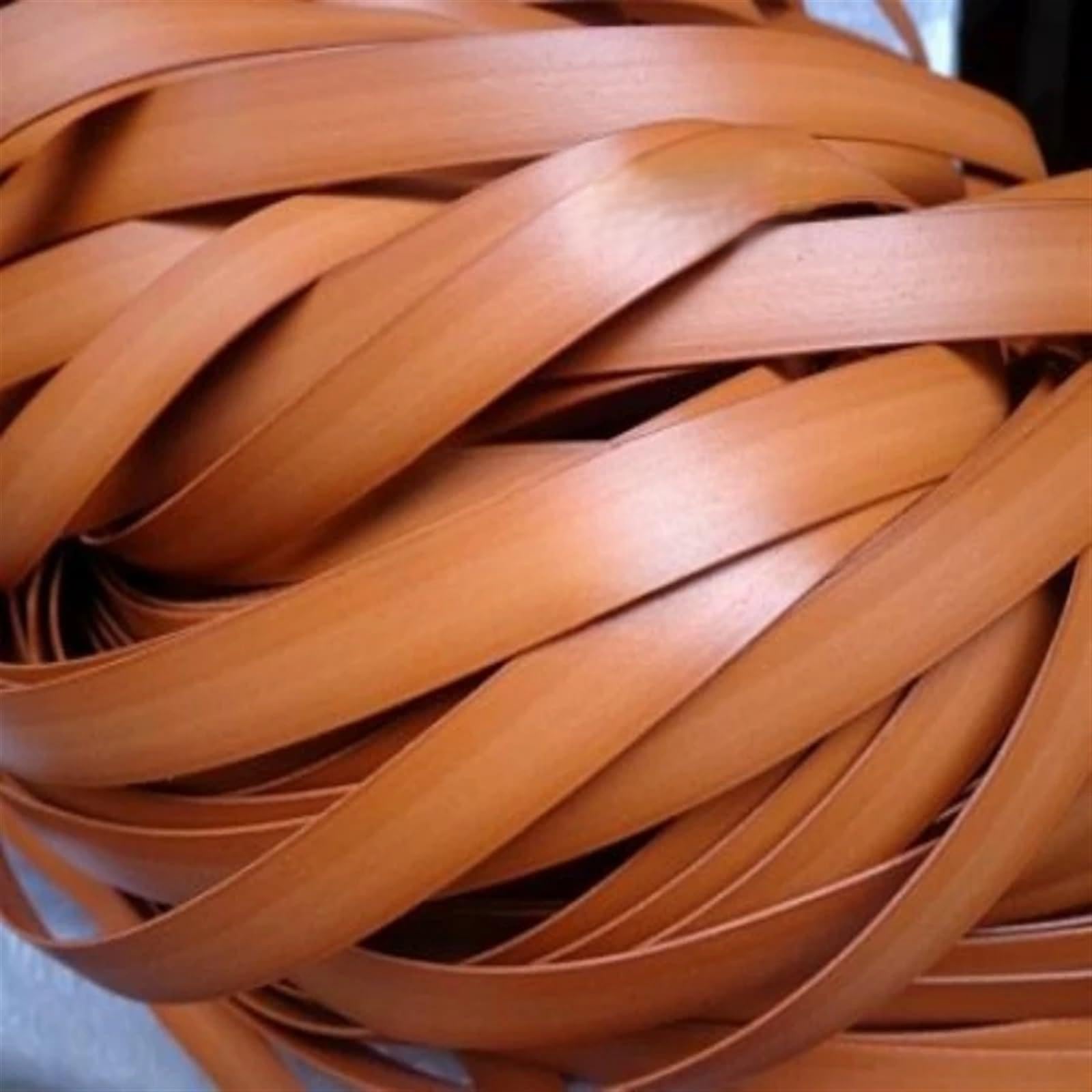 Rattan 12-17mm PE Gradient Flache Synthetische Rattan Material Rolle Handgemachte Weberei Reparatur Möbel Bett Sofa Stuhl Tisch(16mm)