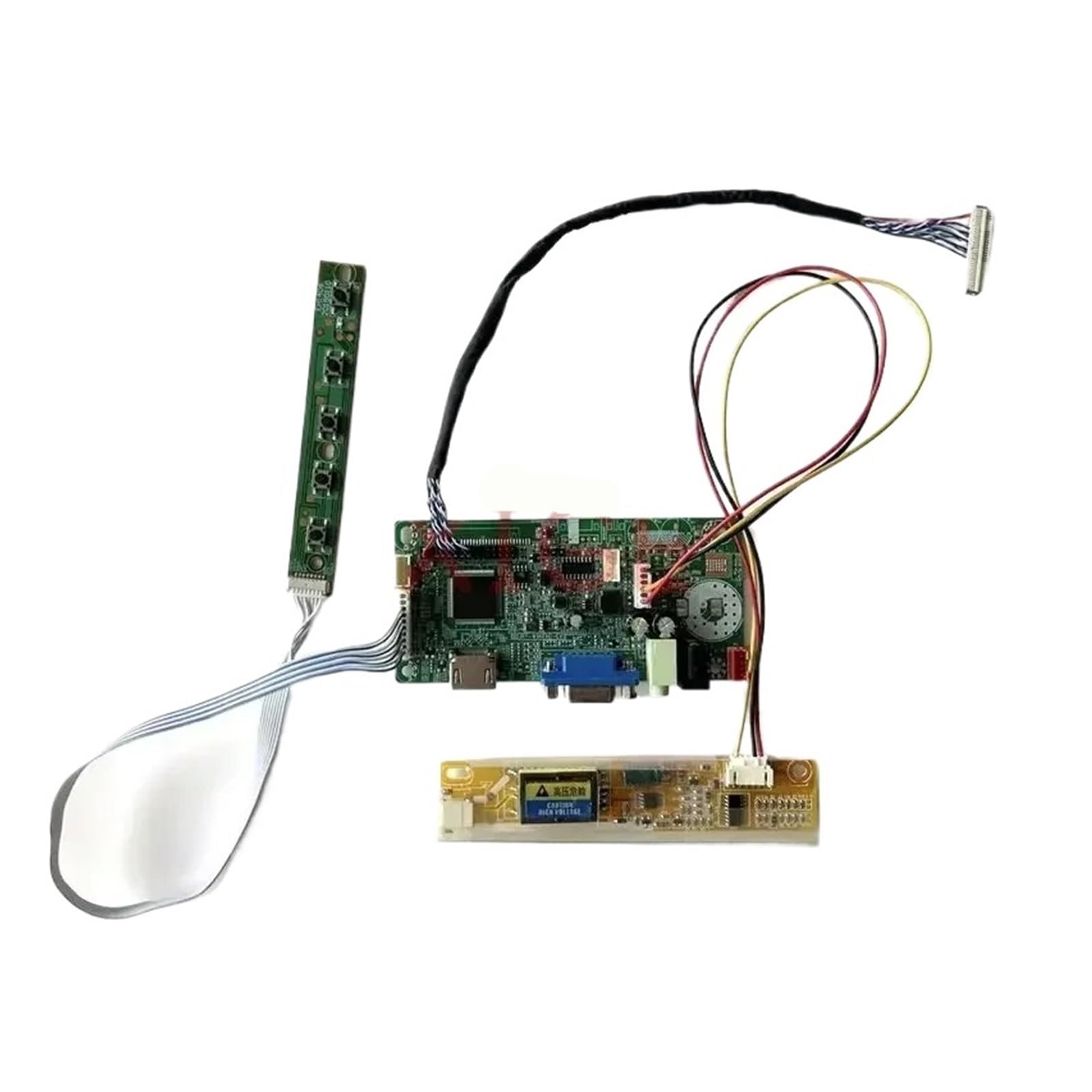 For HSD150PX16 HSD150PX17 Matrix Driver Controller Board LVDS 30-Pin 1024 * 768 HDMI-Compatibile VGA Monitor LCD Kit Di Test FAI DA TE 1CCFL Accessori(For HSD150PX17-A05)