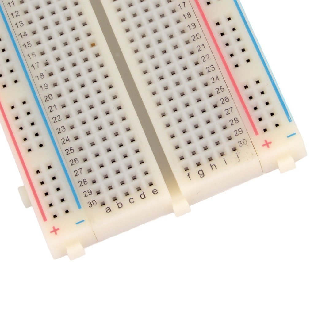 3 Pezzi Breadboard con 400 Punti Basetta Piastra Sperimentale 4 Barre di Alimentazione Senza Saldatura
