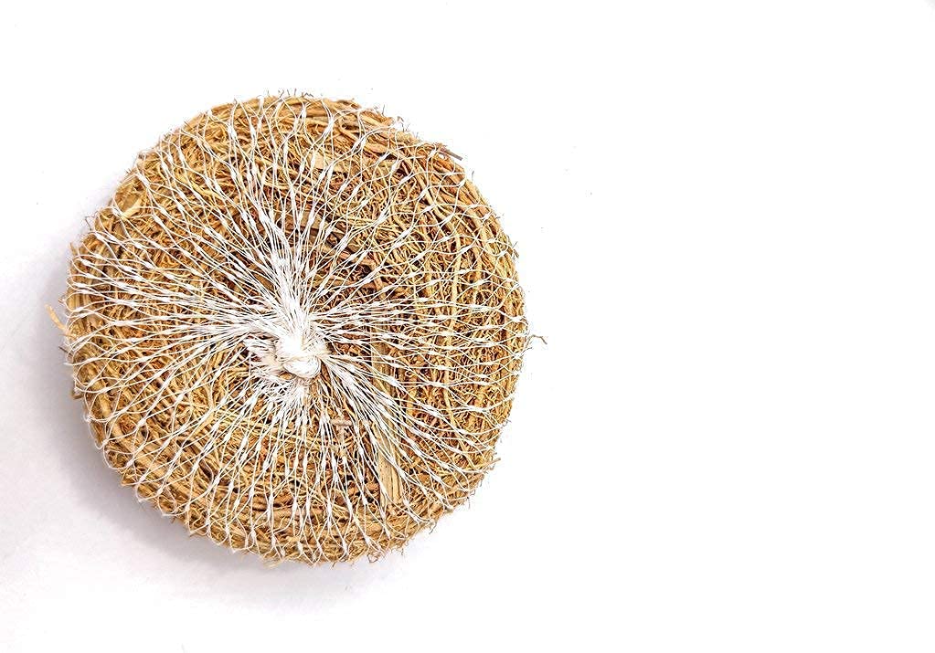 Ramacham Scrubber Ayurvedic Handmade Herbal Bath Scrubber For Women - Pack of 5-image-19