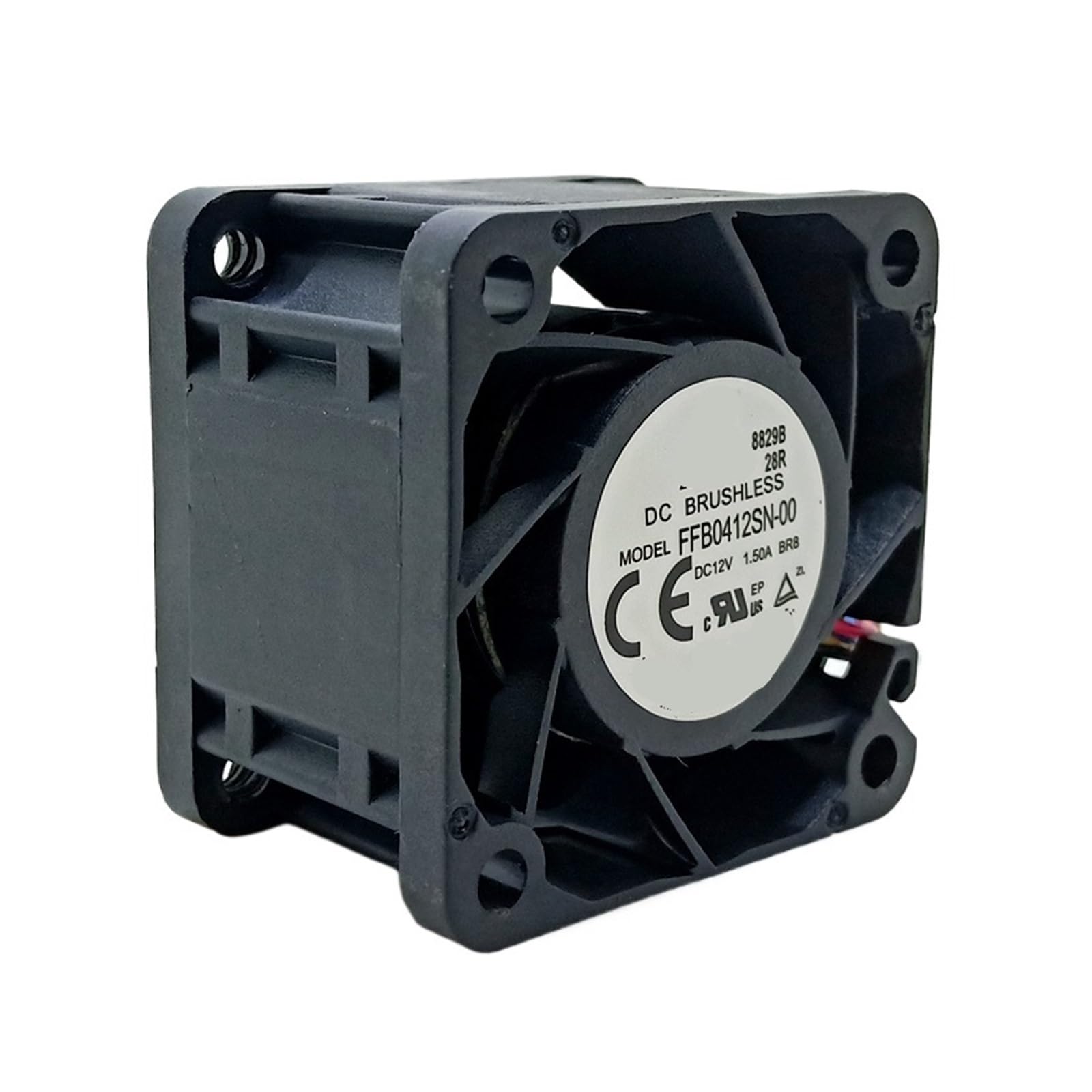 YUSKICCNE Fan FFB0412SN-00 4cm 4028 40mm 12V 1.50A 4-Wire Cooling Fan