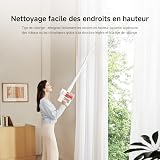 XIAOMI G20 Lite Aspirateur Balai sans Fil, Puissance 18 kPa, Jusqu'à 40 Min d'Autonomie, Détection Poussière Lumière Blanche, Vidage en 1 Clic, Brosse 2-en-1, Nettoyage Canapé & Clavier - 9