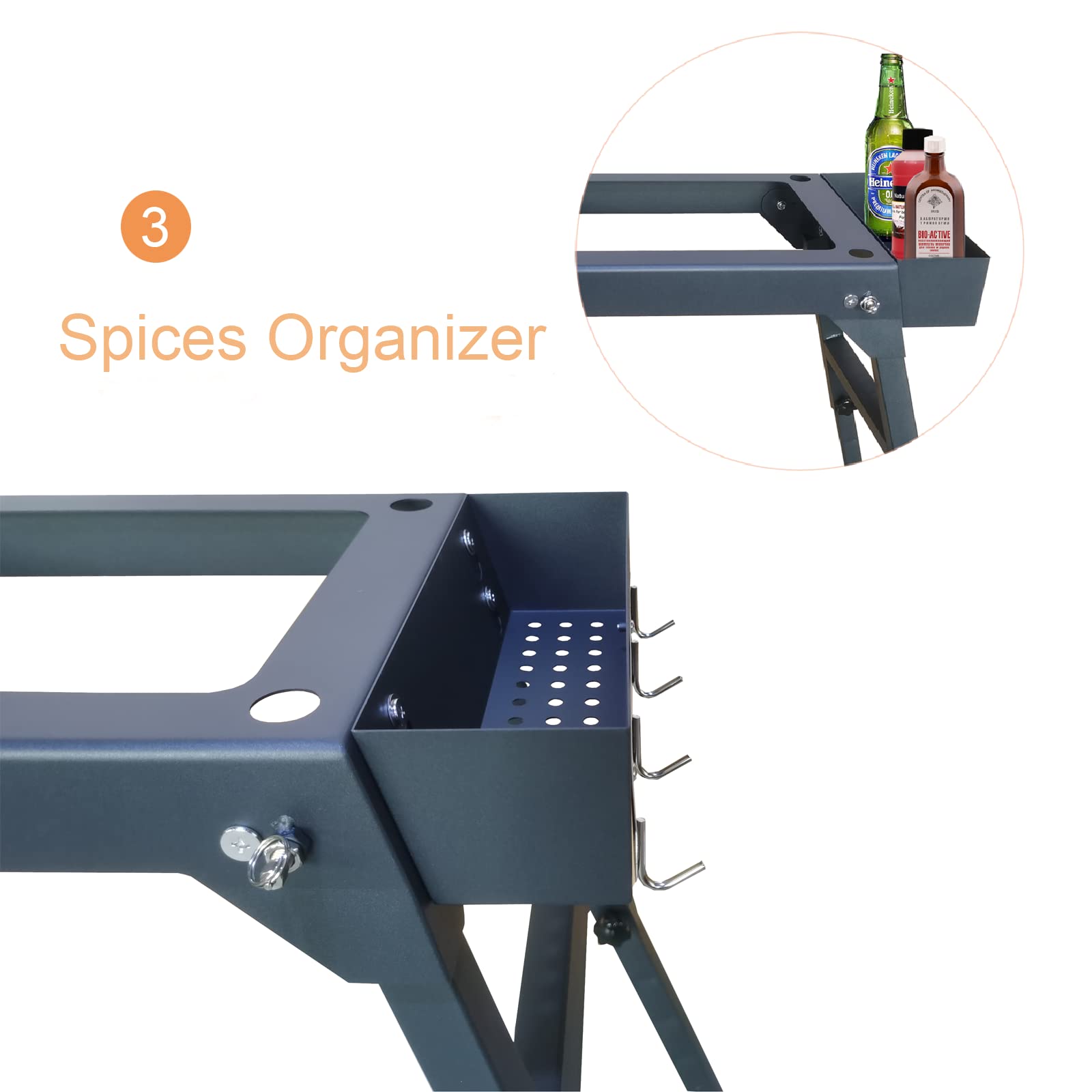 22 Inch Griddle Stand Foldable Griddle Table Stand For Blackstone