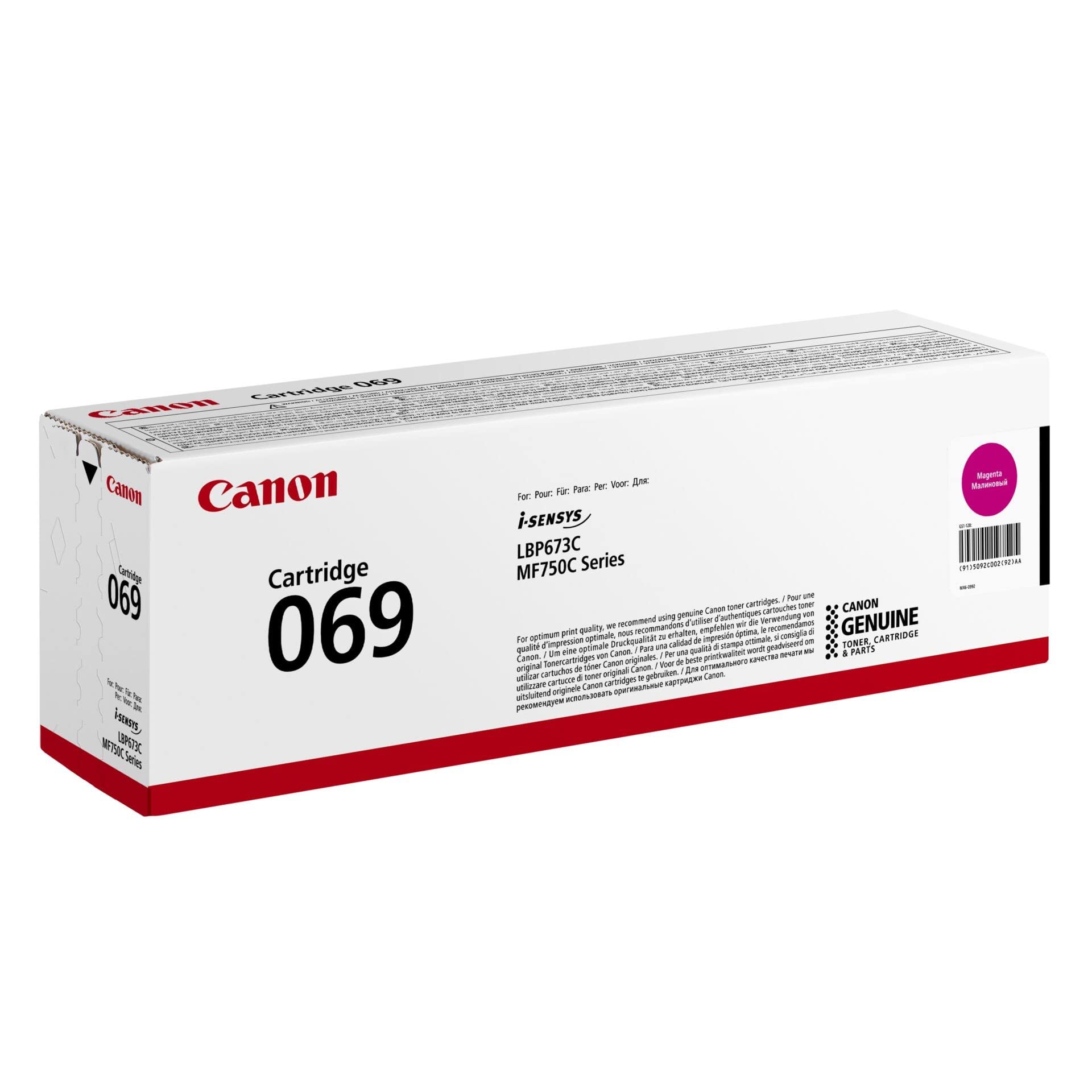 Amazon.com: Canon Toner Cartridge 069 M Magenta : Office