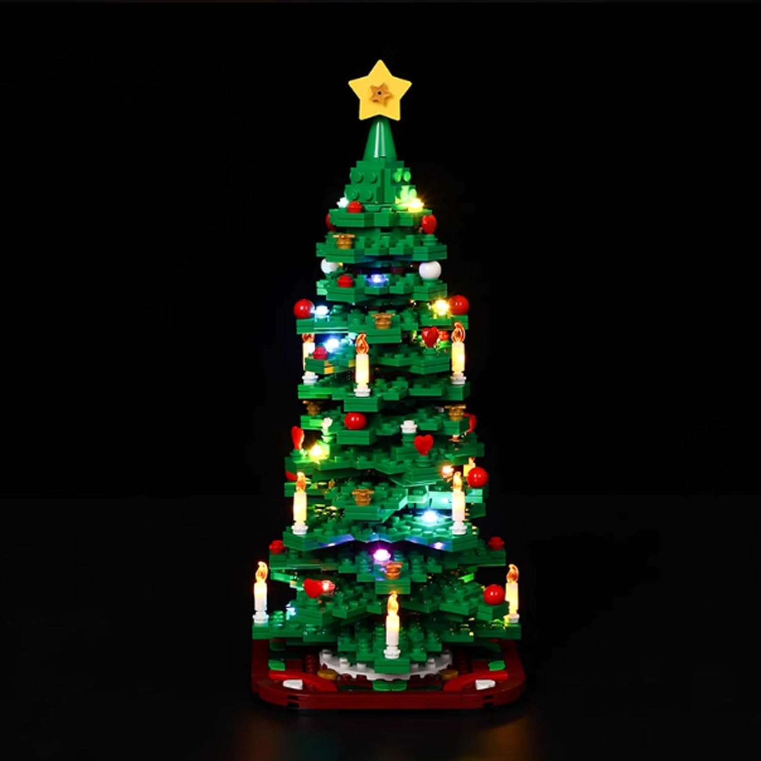 LED Lighting Kit Compatible with Lego 40573 Christmas Tree Series LED Light Set (Model Kit Not Included - Lighting Components Only) (Classic Edition)