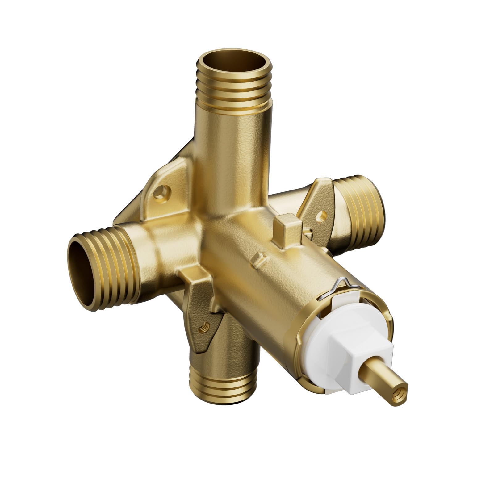 Photo 1 of 82510 Shower Valve Replacement Part for Moen Valve, 1/2" IPS Connection Pressure Balanced Brass Valves, 4-Port Rough-In for Tub and Shower