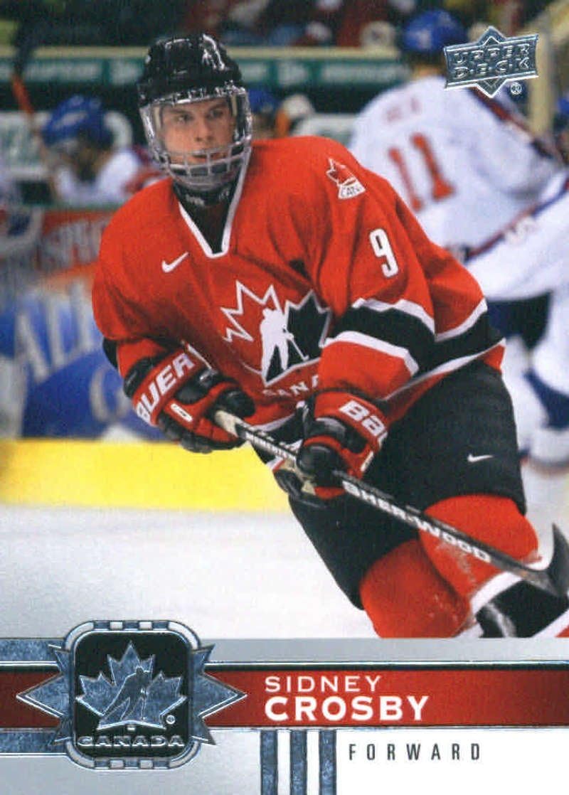 2017-18 Upper Deck Canadian Tire Team Canada #101 Sidney Crosby Hockey Card