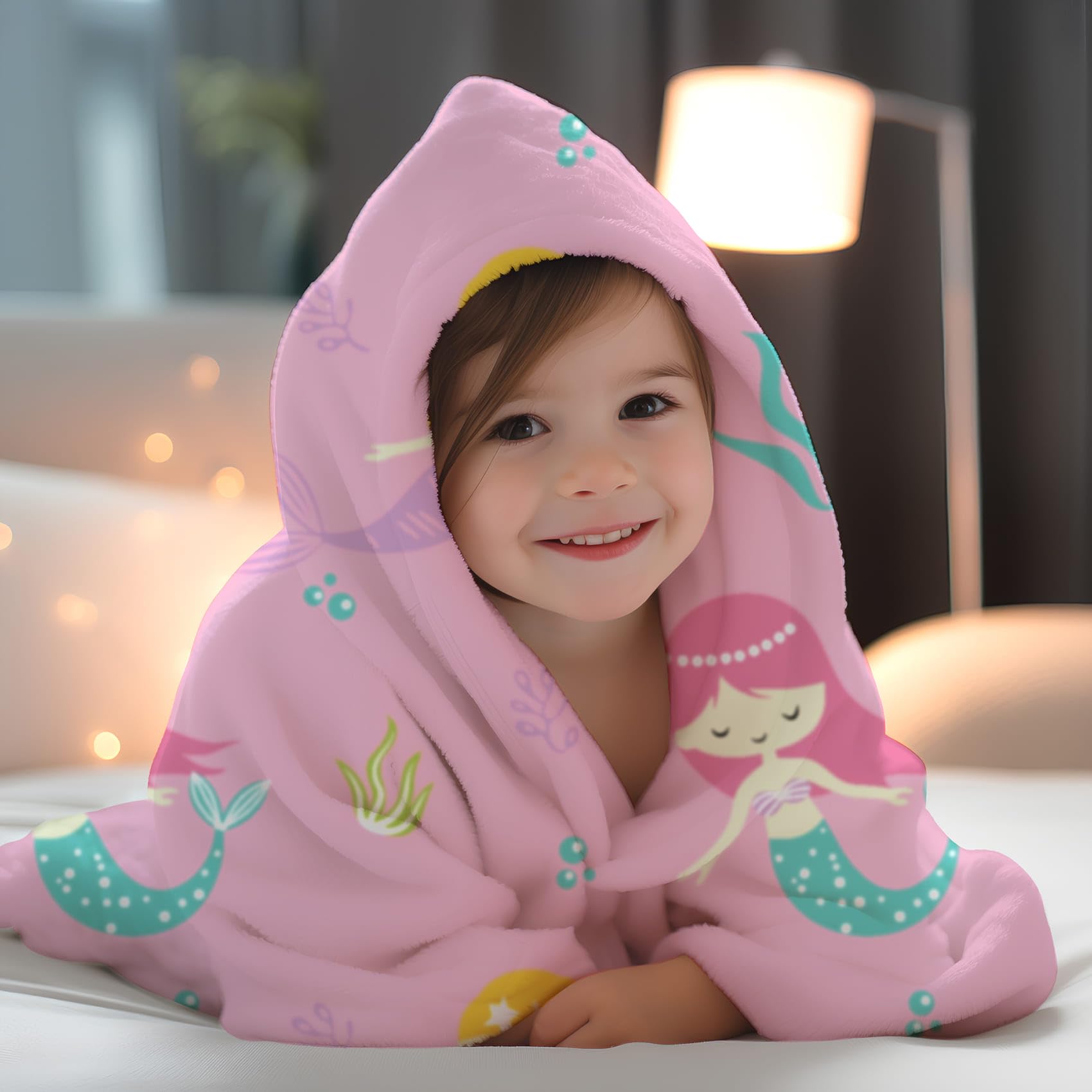 Soft Baby Blanket - Ice Cream Print -28