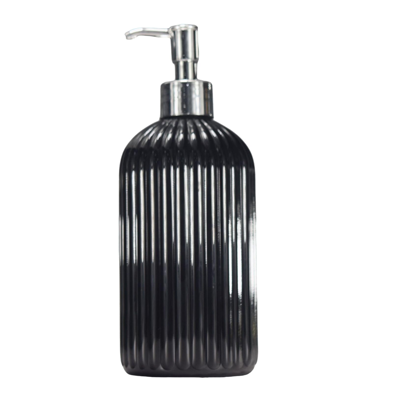 Tsophreniq 500ml Strips Soap Dispenser with Pump Refillable Hand Pump Bottle for Shampoo Conditioner Bathroom Liquid Lotion Soap Dispenser with