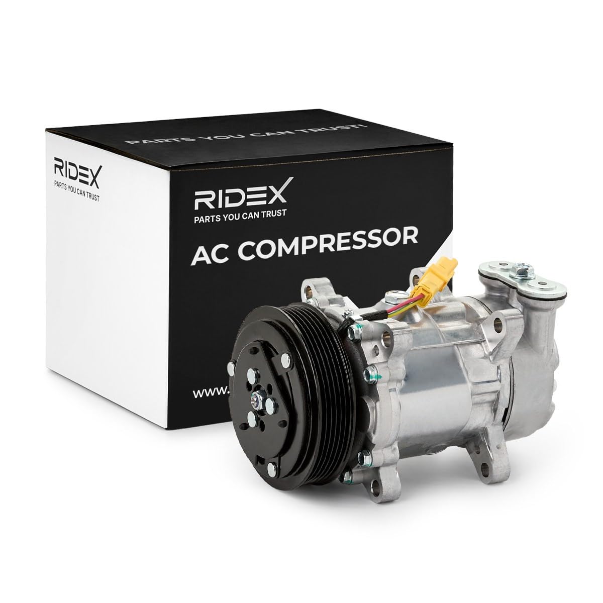 RIDEX 447K0691 Compressore aria condizionata Compatibilità con PEUGEOT 206 2 volumi/Coda spiovente 2A/C