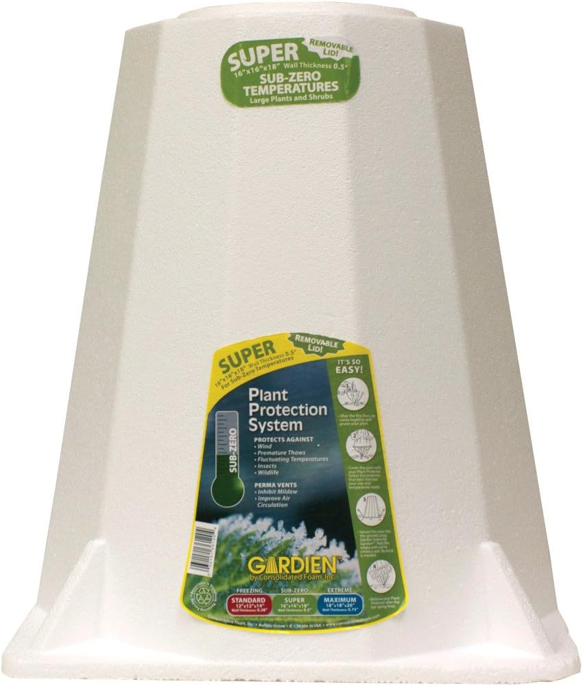 Gardien 3612 Super Rose Kone with Removable Lid, 0.5-Inch Wall Thickness