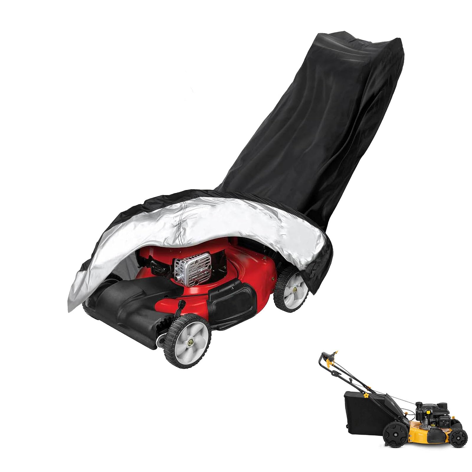 lawnmower cover Compatible with Cub Cadet SC500K ,waterproof and sun,suitable for indoor and outdoor use all year round, comes with a storage bag — image 1