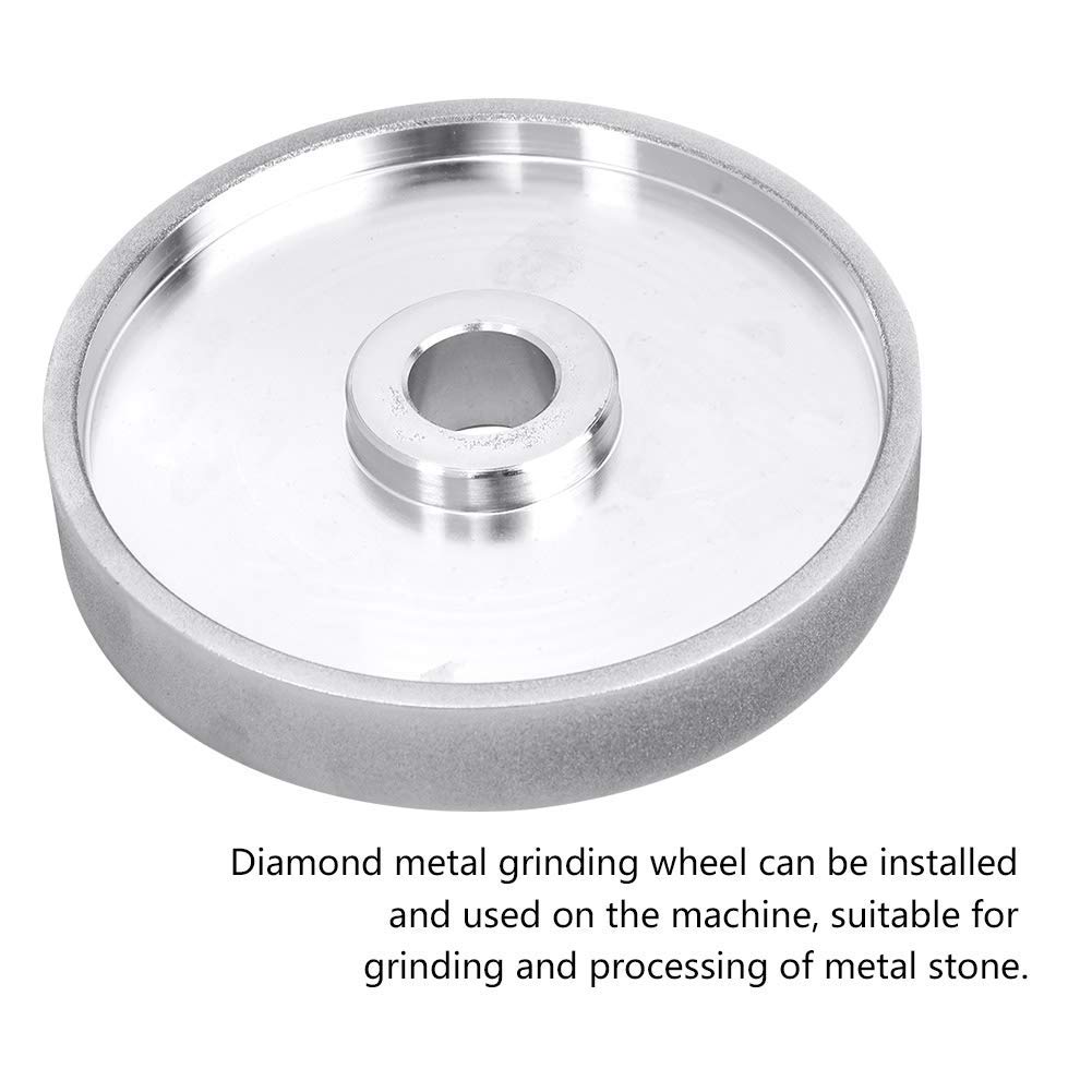 Macinazione Ruota 150 mm, Disco Diamantato CBN per Affilatura Pietra e Metallo, Accessori per Elettroutensili da Lavoro, Utensile per Smerigliatura e Taglio