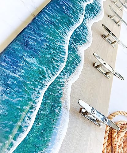 Mizugiwa Mooring Boat Deck Cleats 6" 316 Stainless Steel Pack Of 2… #TOP2