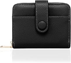 Women's Wallet, Women's Wallet, Women's Wallet, Short Leather Purse with Large Capacity Trifold Card Holder and Gift for a Girl
