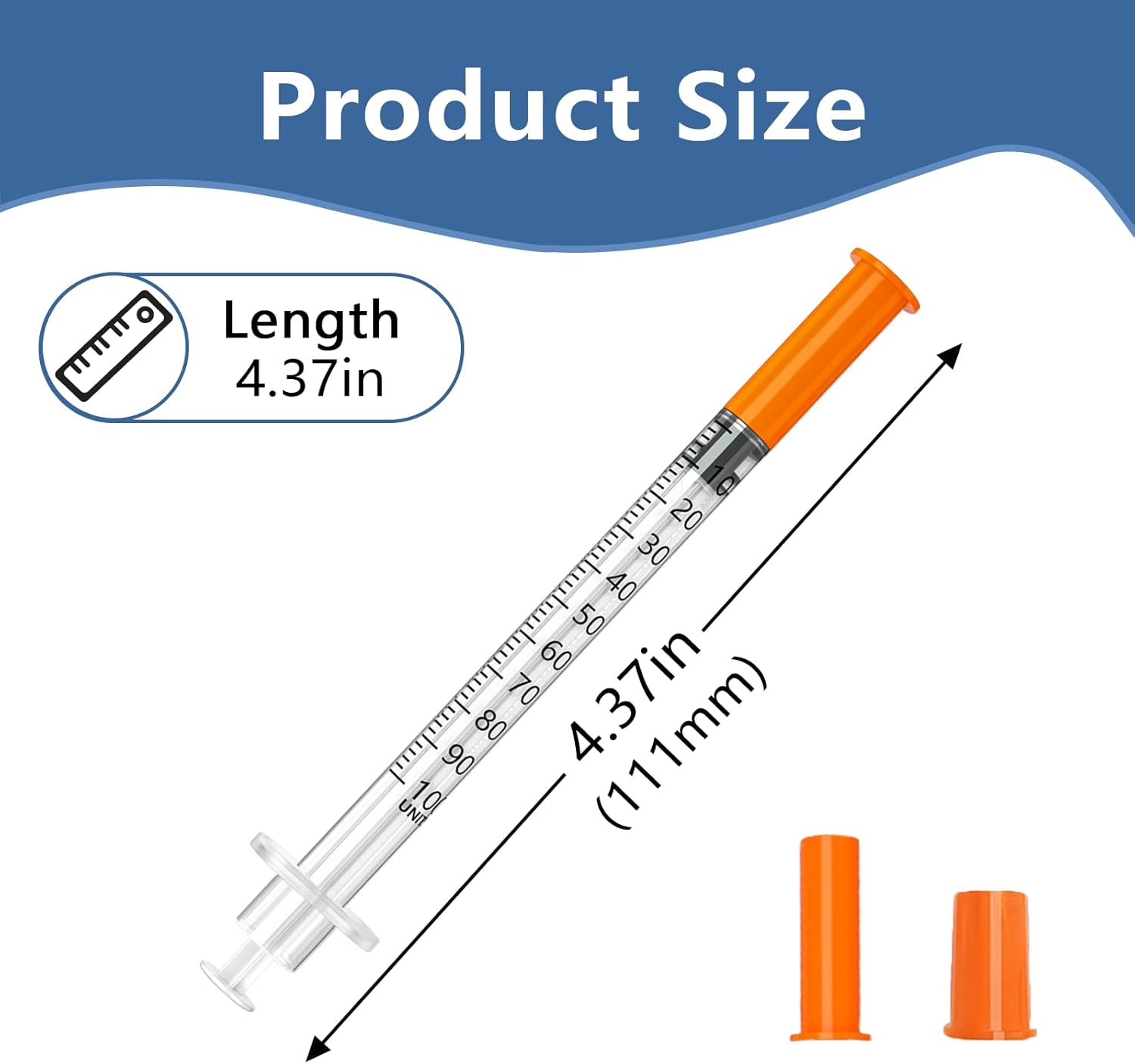 1ml 31G 1/2" (12.7mm), Individually Wrapped, Box of 100