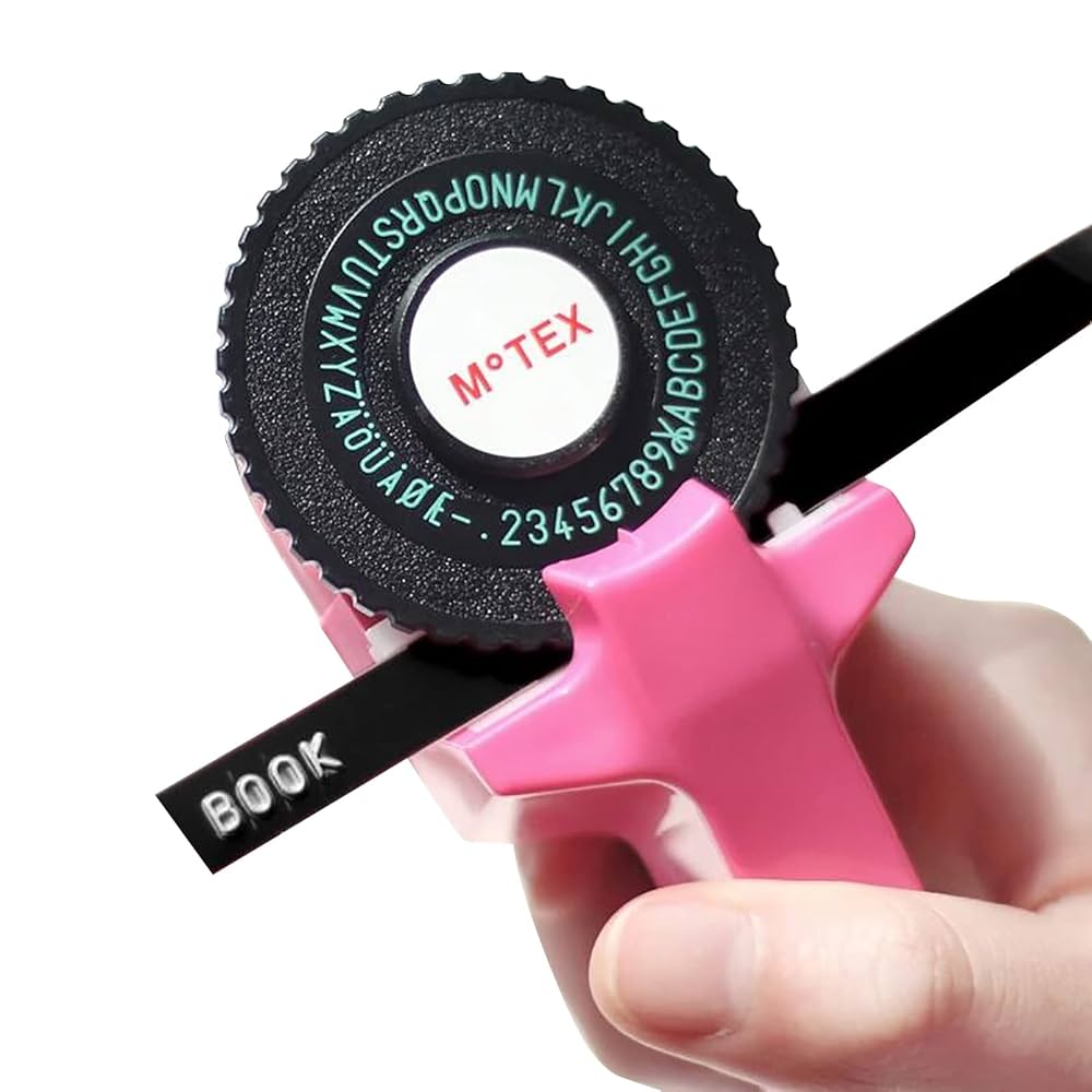 Amazon | テープライター ラベルメーカー 文字盤 2枚 互換テープ