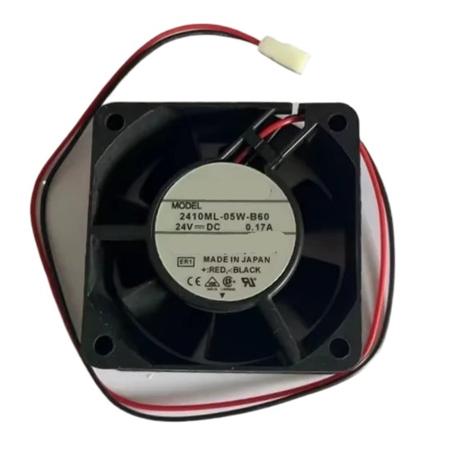YMUGUEGH 2410ML-05W-B60 ER1 6025 24V 0.17A 6cm cooling fan