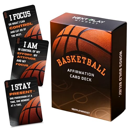 Basketball Affirmation Card Deck for Athletes – 52 Mental Performance