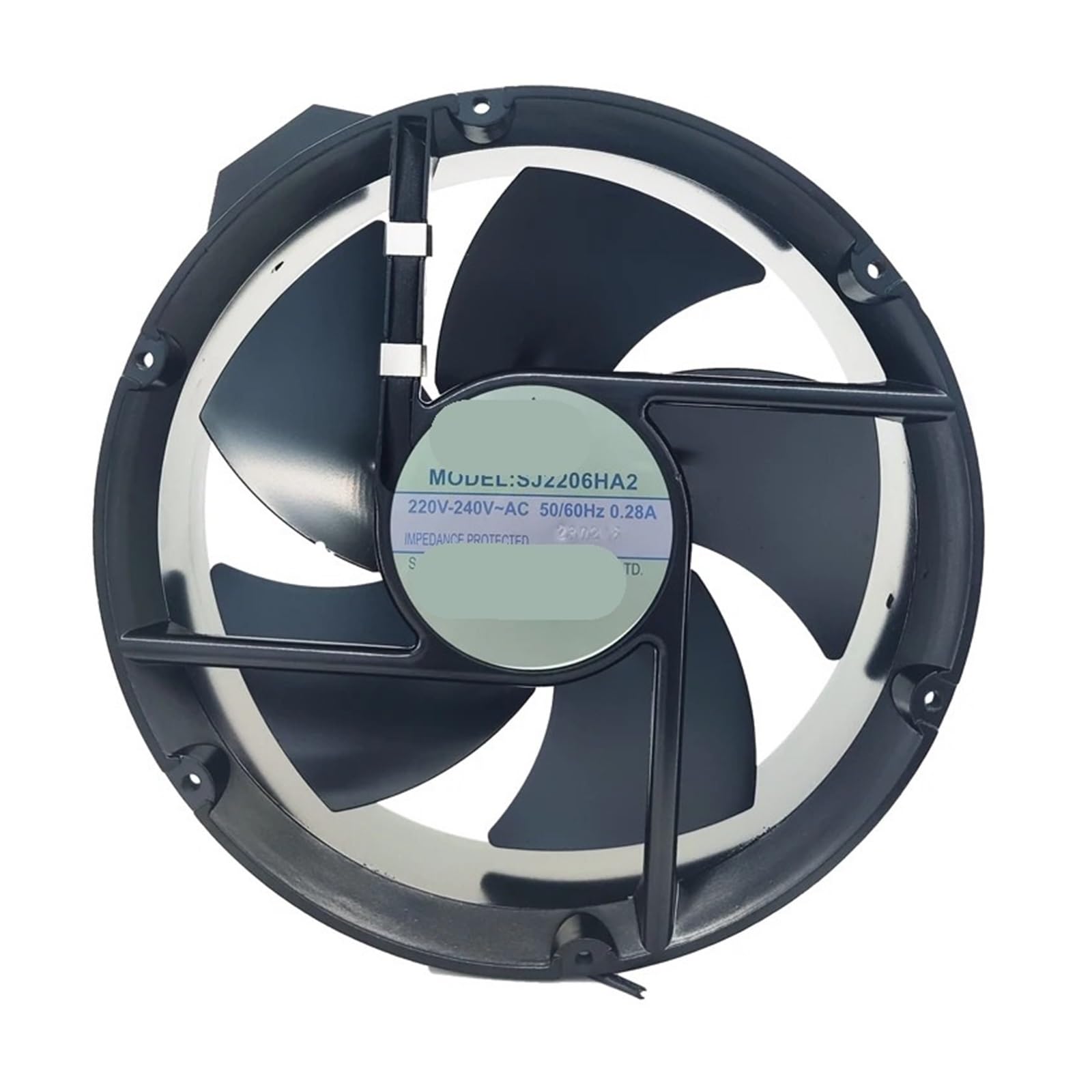 OSHZIKJII SJ2206HA2 AC220V 220x220x60mm 0.28A AC Cooling Fan(Square)