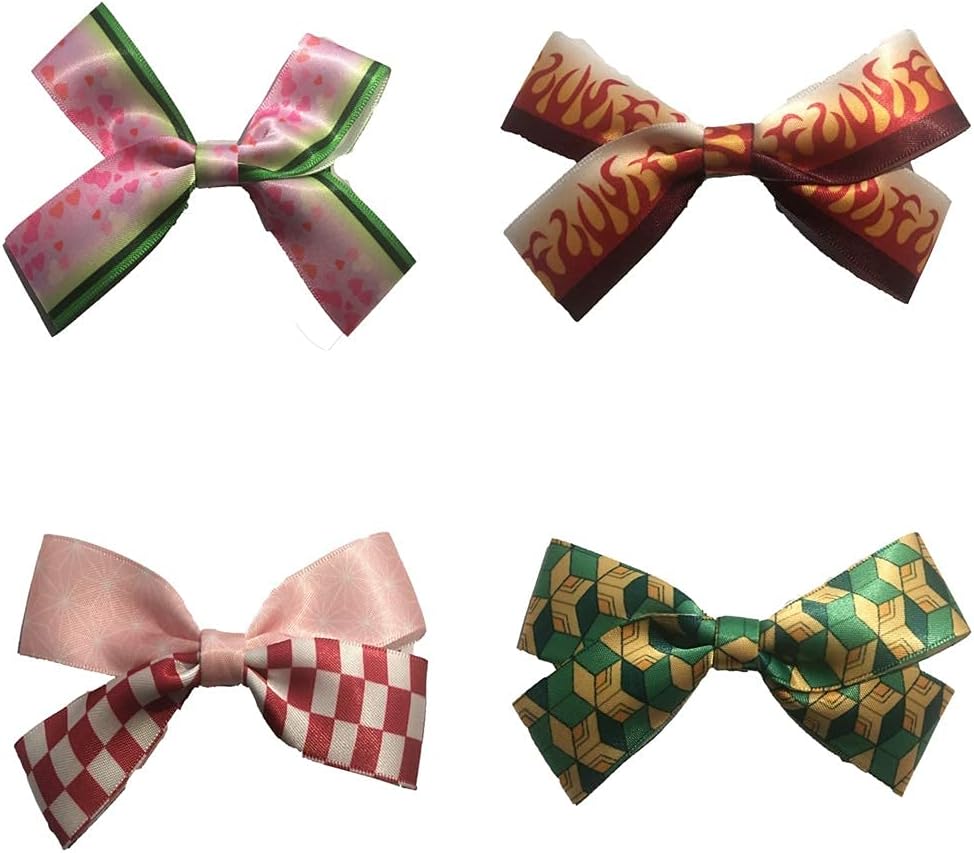 Phdx 鬼滅の刃 髪飾り リボン 蝶結び ピン 髪 竈門 禰豆子 冨岡 義勇 煉獄 杏寿郎 甘露寺 かわいい 人気 ヘアアクセサリー 大人 小物 子供 プレゼント 新色 おしゃれ 4点セット 萌えグッズ セット1 軽量 蜜璃 誕生日 Phdx 鬼滅の刃 髪飾り リボン 蝶結び ピン 髪 竈門 禰豆子 冨岡 義勇 煉獄 杏寿郎 甘露寺 かわいい 人気 ヘアアクセサリー 大人 小物 子供 プレゼント 新色 おしゃれ 4点セット 萌えグッズ セット1 軽量 蜜璃 誕生日