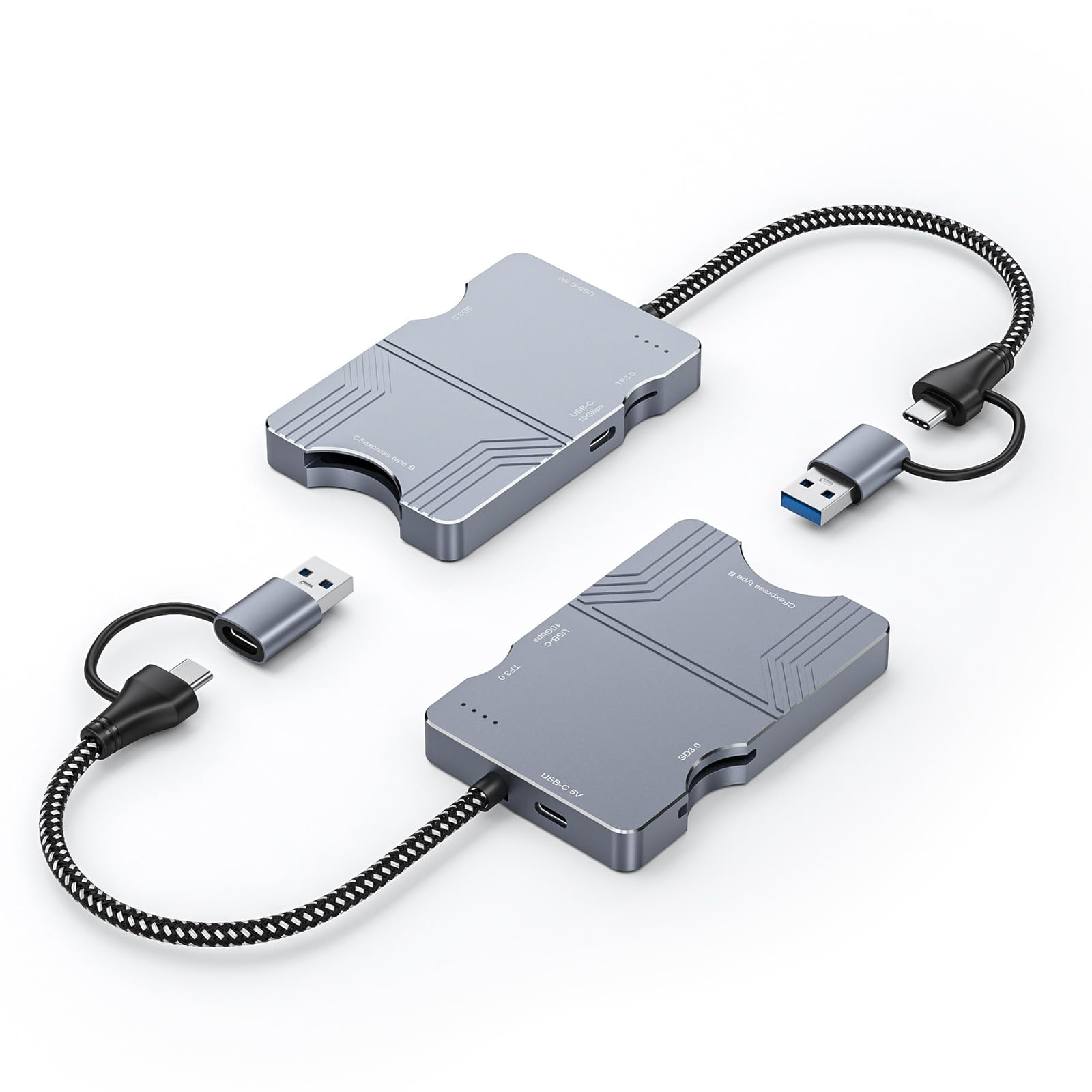 Lettore di schede di memoria CFEB ad alta velocità da 10 GB per SD3.0 Costruzione di durevolezza Facile Plug Play Usa lettore di schede Cfeb