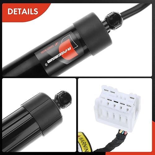 Miniatura 7 de A-Premium Soporte de elevación de potencia para portón trasero compatible con modelos Nissan - RogueX-Trail 2014-2020, Sport Utility - Reemplazar #