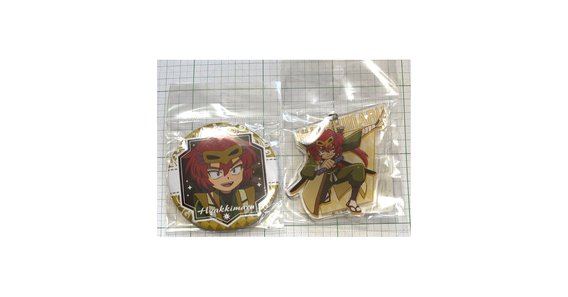 Amazon.co.jp: 怪盗ジョーカー 百鬼丸 2点セット 缶バッジ