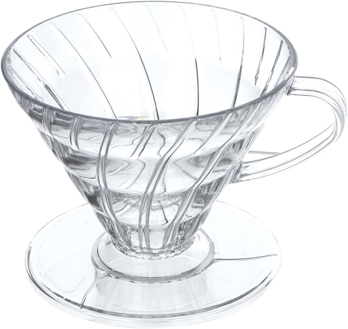 Coffee Filters Coffee Dripper Resin Coffee Filter Barista Brewing Coffee Brewing Coffee Funnel Filter Cup 1-4Cups