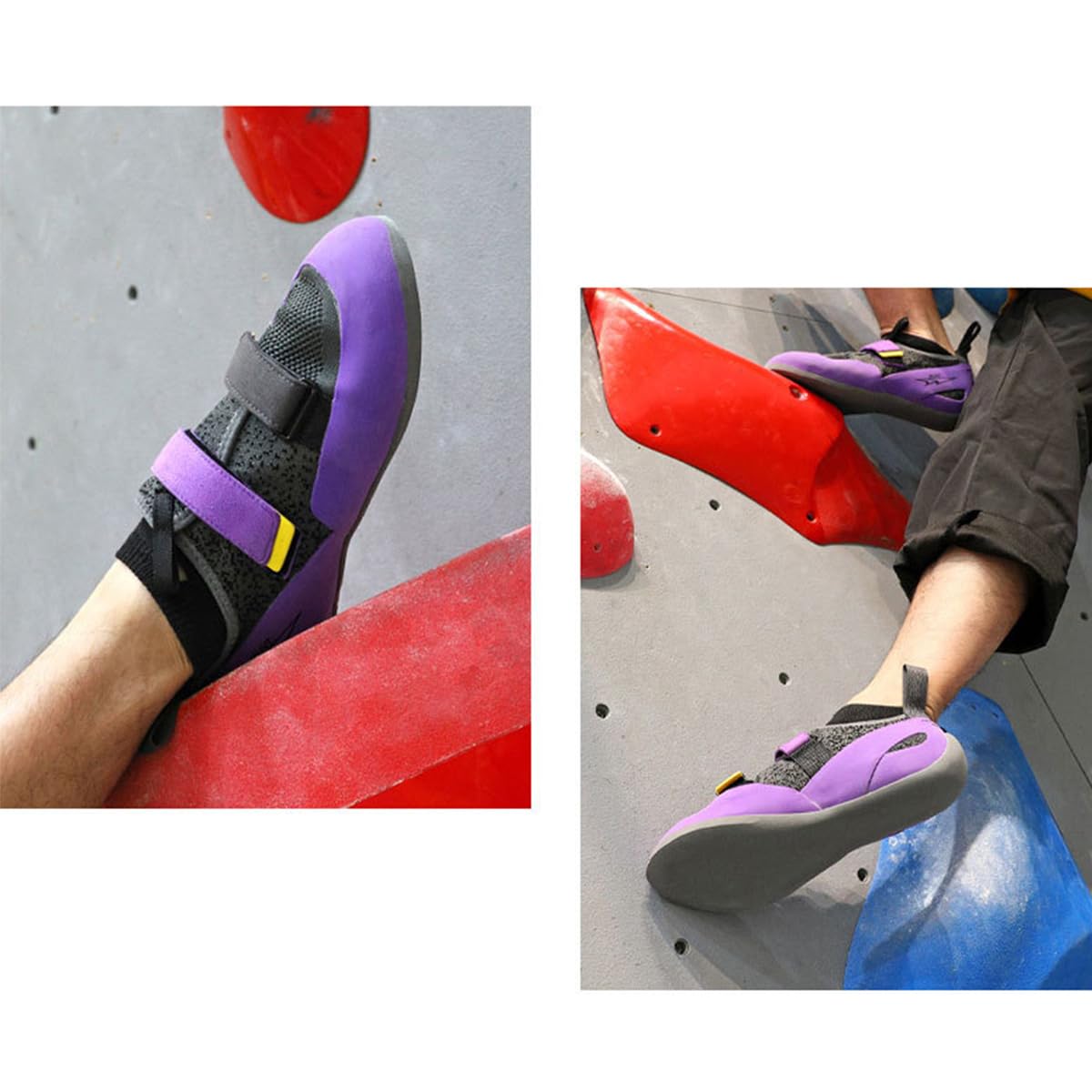 Kletterschuhe Damen Indoor Anfänger Boulderschuhe | rutschfeste Kletter Training Sportschuhe rutschfeste Fitnessschuhe für Jugendliche und Kinder