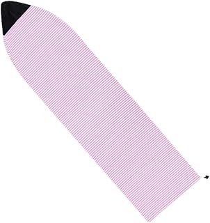 Calcetines de surf | Calcetines ligeros para tabla de surf | Funda protectora elástica de punto para tabla corta, longboard, híbrido, paddleboard, color rosa
