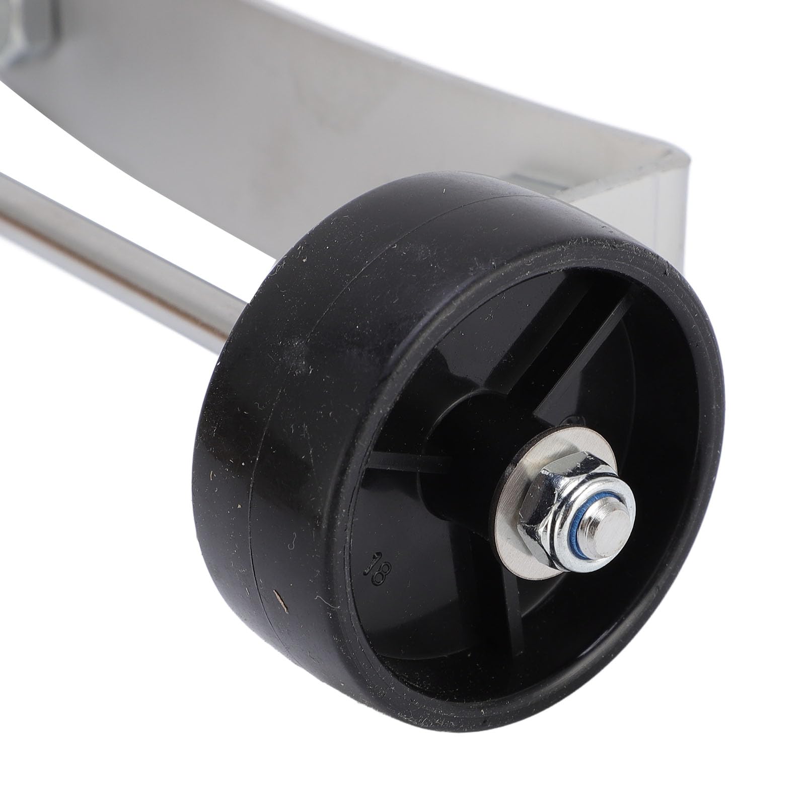 Kit de Ruedas para Calentador de Patio, Ruedas de Repuesto Universales de Plástico de Acero Inoxidable Fáciles de Instalar con Soporte Preinstalado, para Movilidad de Cale