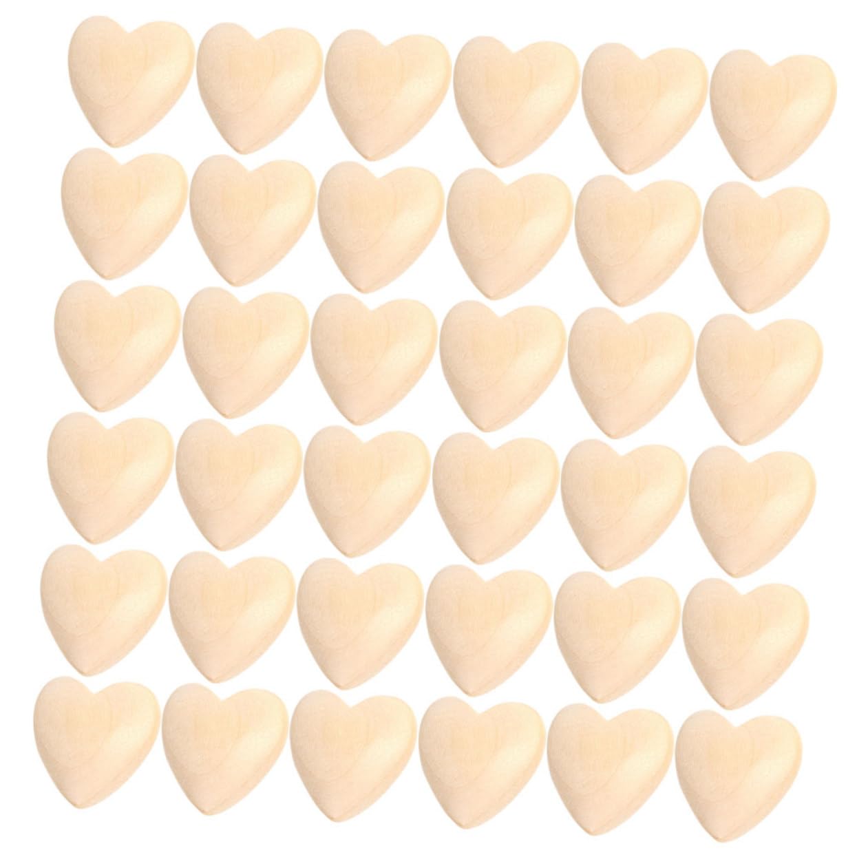 ABOOFAN 200stücke Unbehandelte Holzherzperlen Für Schmuckherstellung Herzform Bastelmaterial Für Valentinstag Deko Und Naturmaterialien Für Kreative Projekte