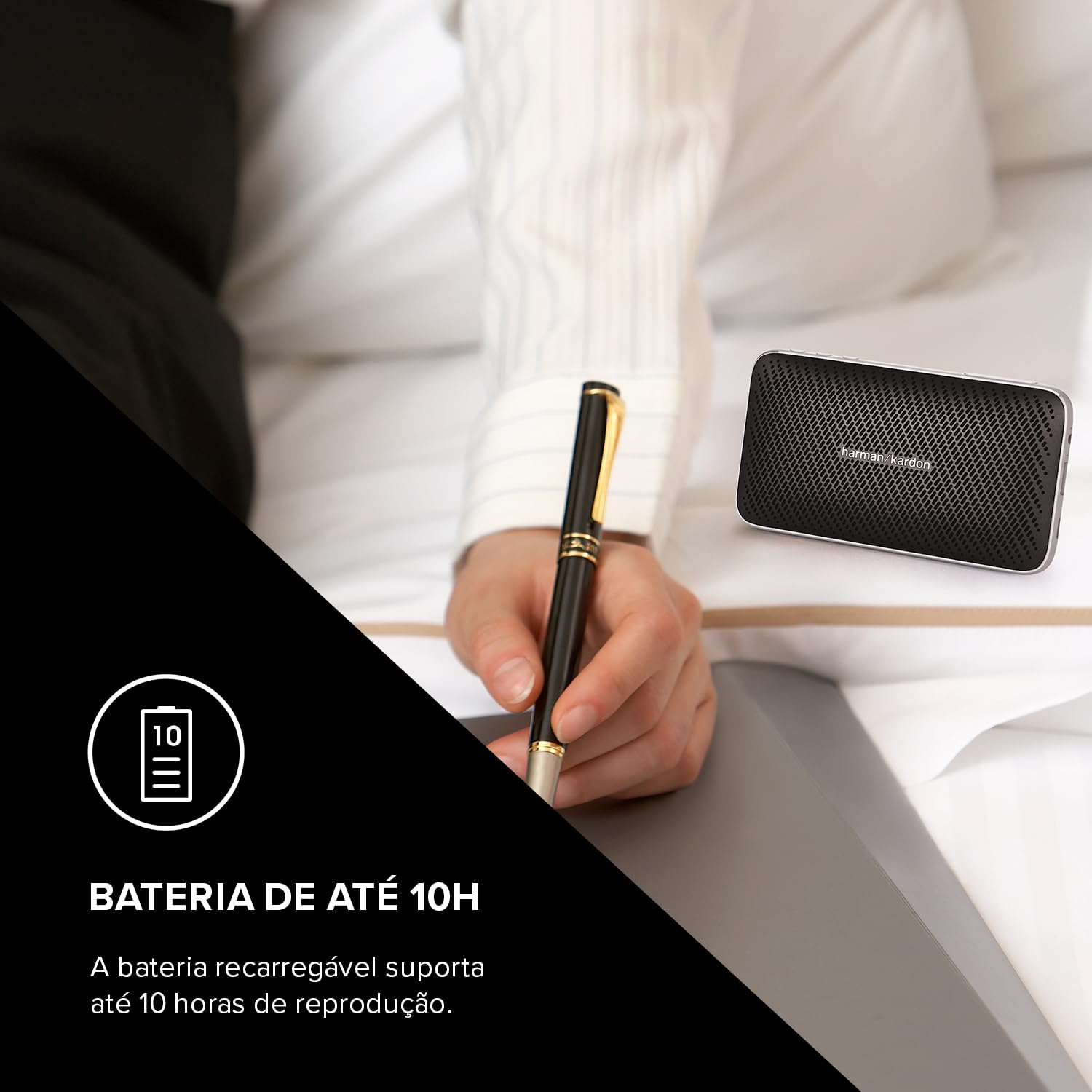 Caixa de Som Bluetooth Harman Kardon Esquire Mini 2 Preta