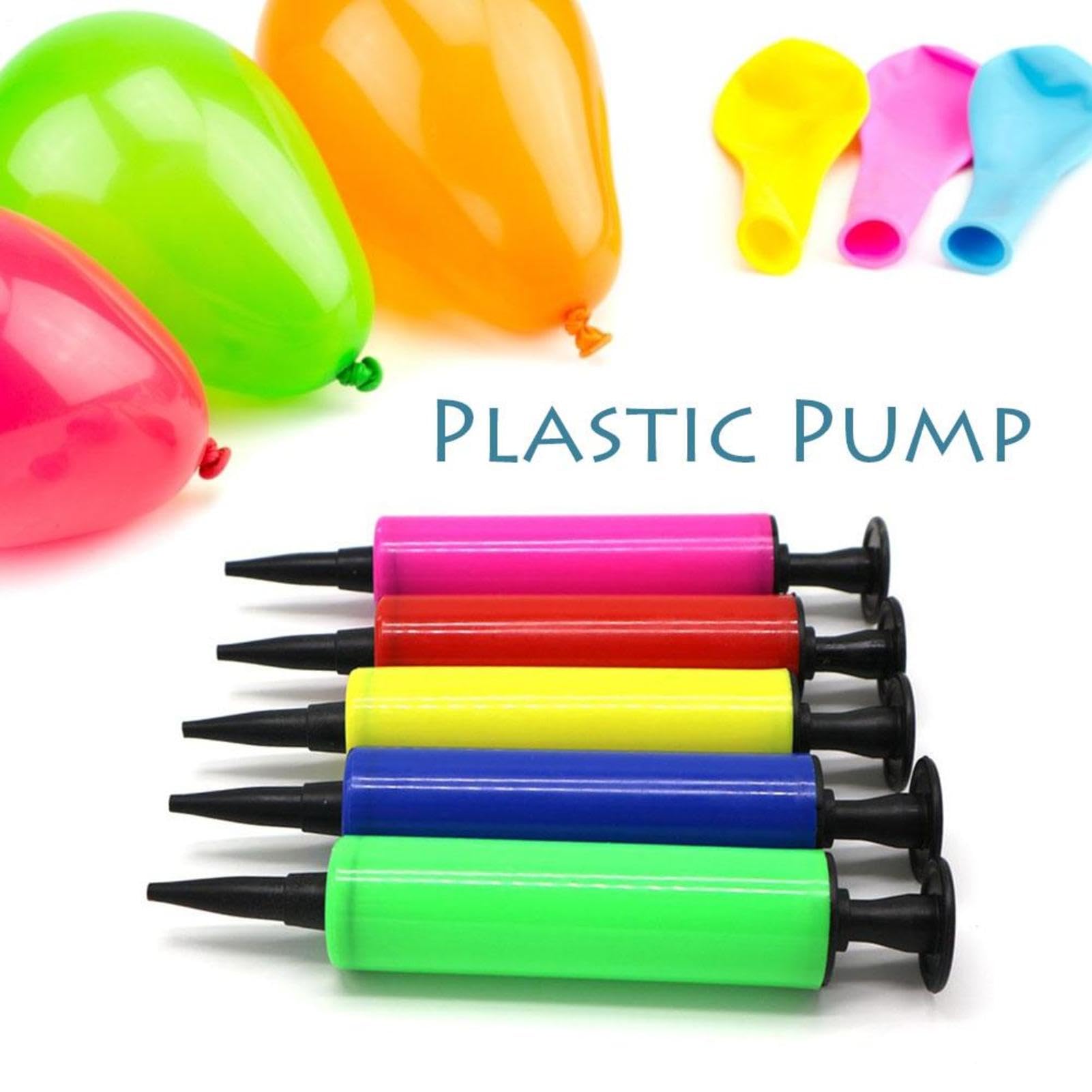 Pompa A Mano Per Palloncini - Gonfiaggio Senza Sforzo Ed Efficienza A Doppia Azione, Gonfiatore Manuale Portatile Da 17x3 Cm, 24 G Leggero + Design Compatto, PP Resistente Di Alta Qualità, Per Feste,