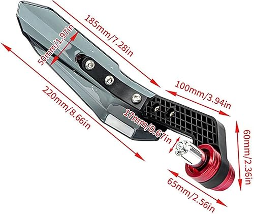 Miniatura 4 de Para Yamaha X-MAX Xmax 125 250 300 400 XMAX300 XMAX125 Accesorios Motocicleta Guardamanos Parabrisas Protector de mano Protector de escudo (Color NO