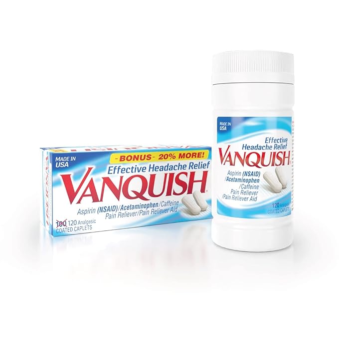 Buy Vanquish Pain Reliever, Effective Headache Relief with with