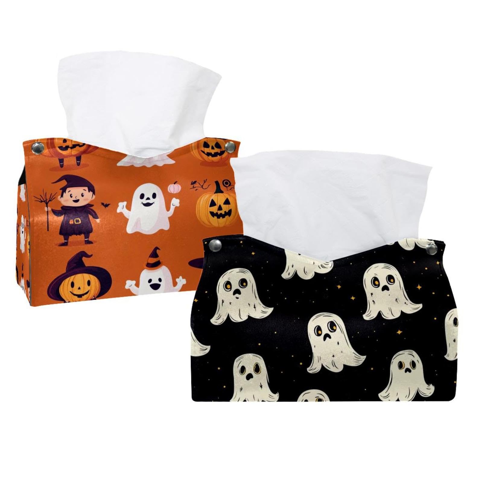 Boîte à mouchoirs d'Halloween pour partager la magie en famille