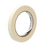 3M 101+ Value Masking Tape, 0.50 Inch x 60 Yards, Tan