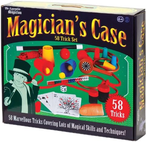 Tobar Magicians Case 58 Trick Set, Multi-Colour, 6436