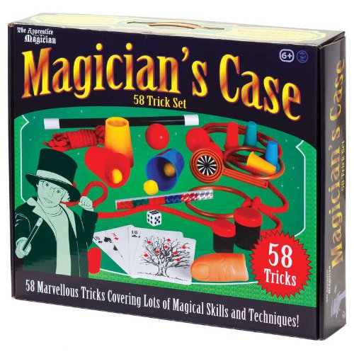 Tobar Magicians Case 58 Trick Set, Multi-Colour, 6436