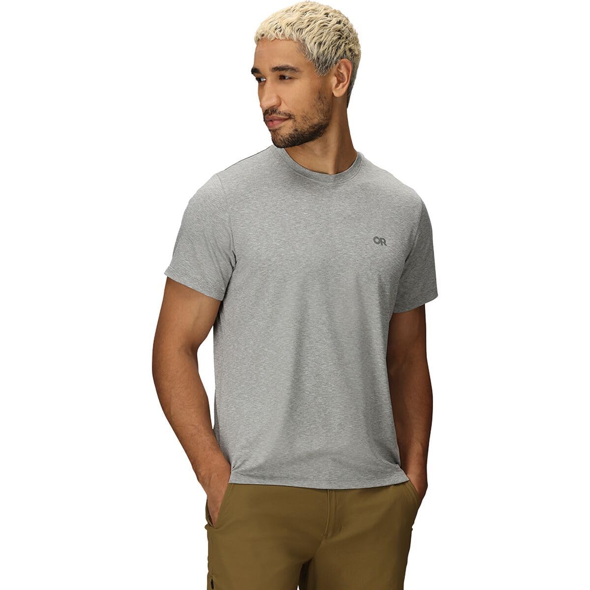 Outdoor Research ActiveIce Spectrum Sun T-Shirt für Herren, selbstkühlend, schnelltrocknend, feuchtigkeitsableitend, LSF 50+, Standard-Passform