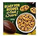 Football Morsels Milk Chocolatey Flavored Baking Chips, Football Shape, 9 oz, 2 Pack