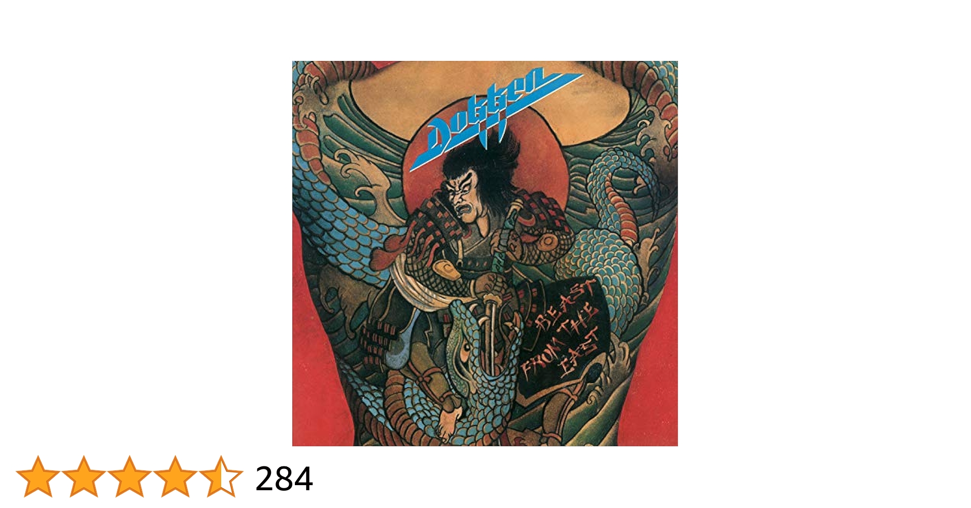 DOKKEN ドッケン【バンドスコア】Beast from the East Beast