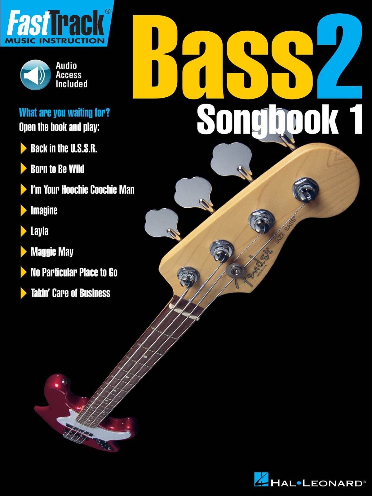 FastTrack Bass Songbook 1 - Level 2 Book/Online Audio