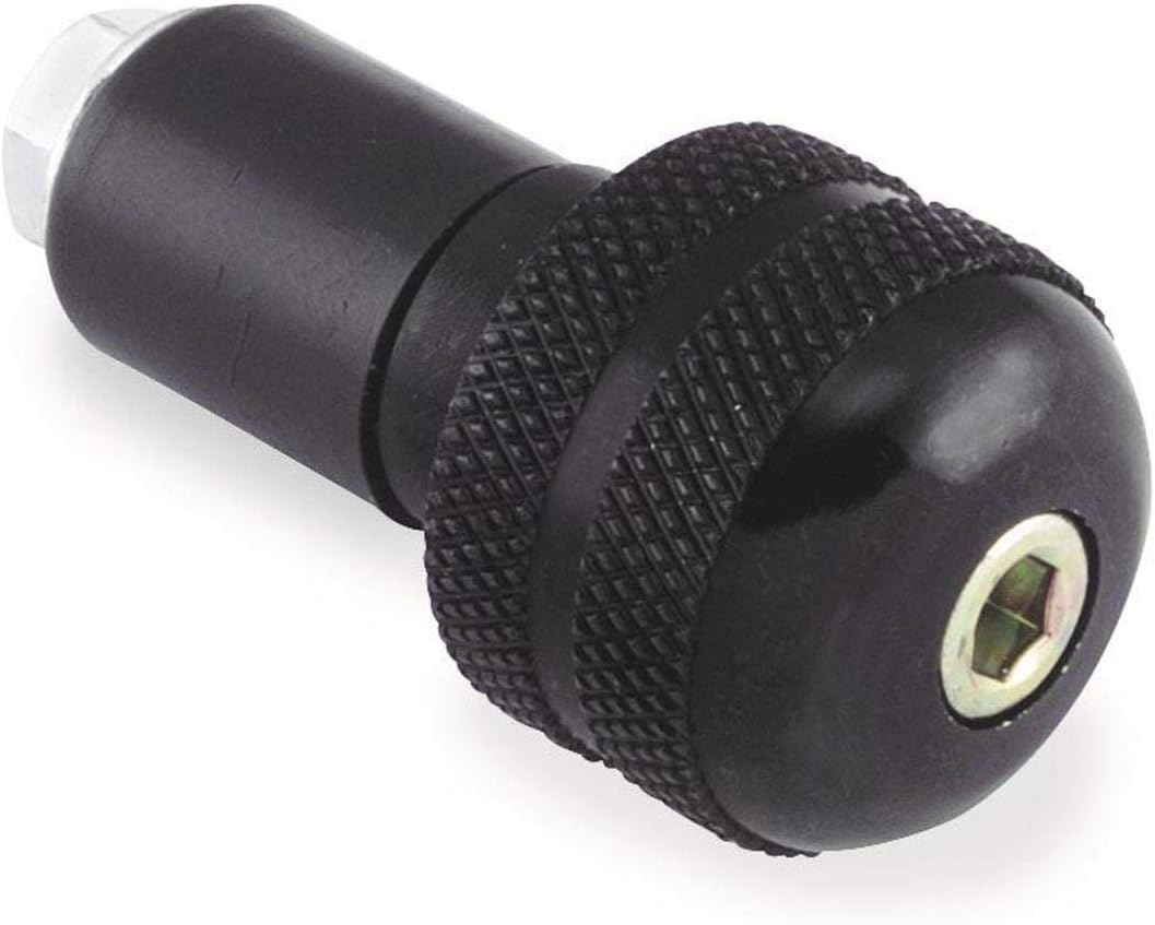BikeMaster Anti-Vibration Bar Ends - 1"/Black